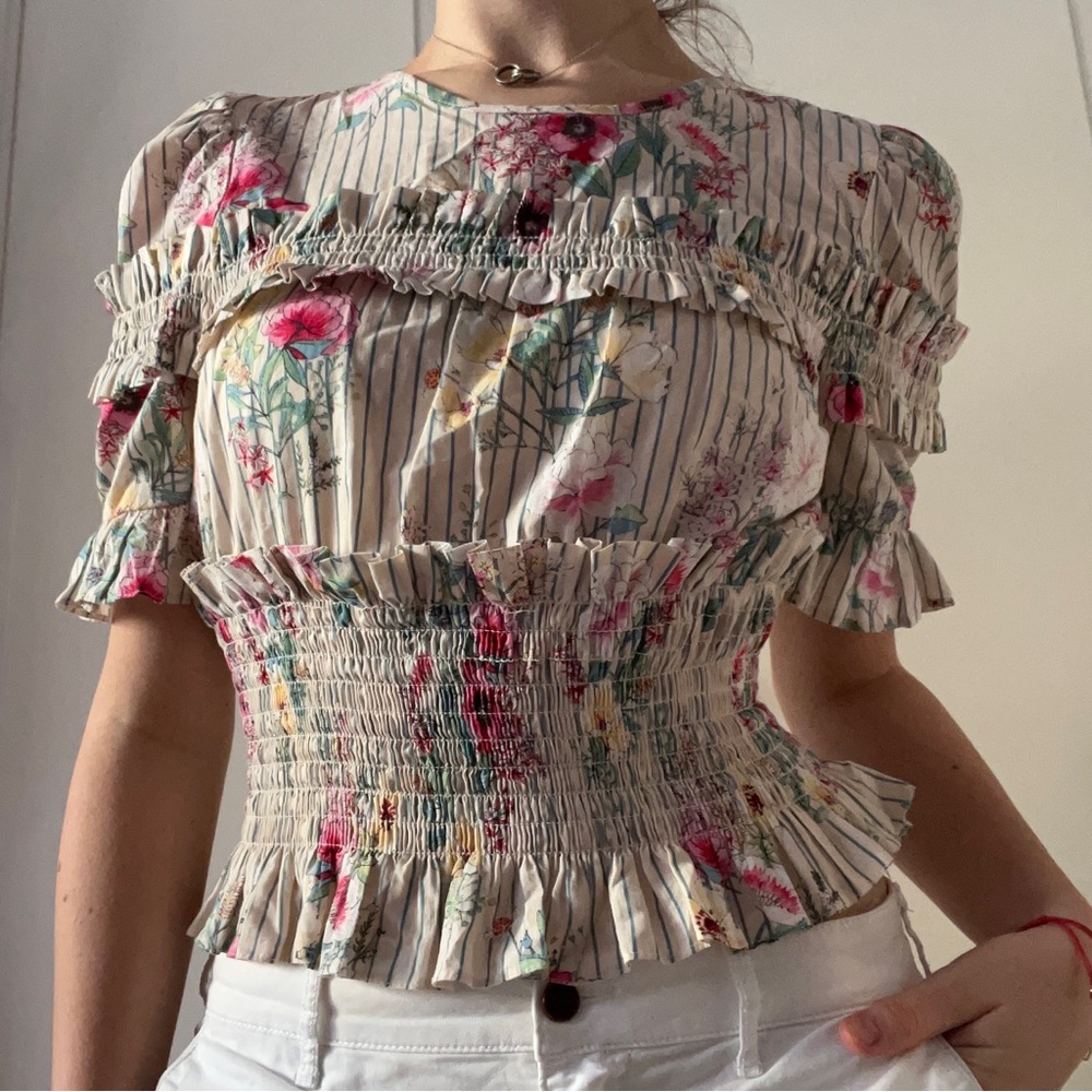 Floral Tea Party Blouse